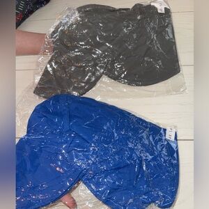 2 pack children’s hats (blue/gray)